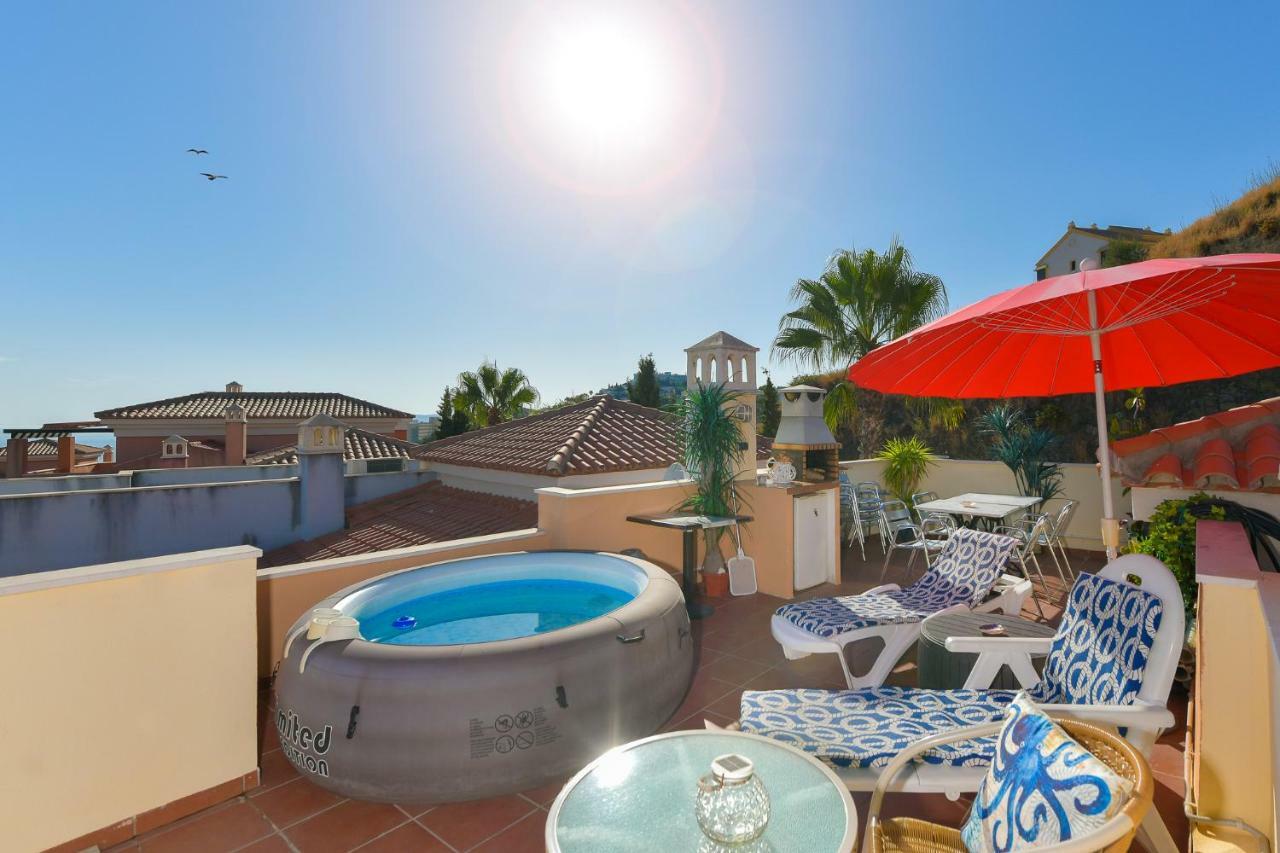 Bluebenalmadena 200Meters From The Beach With Jacuzzi And Rooftop Terrace (Adults Only) Dış mekan fotoğraf